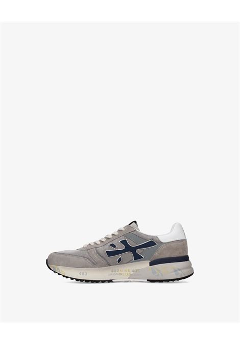 Sneakers Premiata Mick 8001 in pelle scamosciata e tessuto grigio PREMIATA | Scarpe | MICK VAR8001
